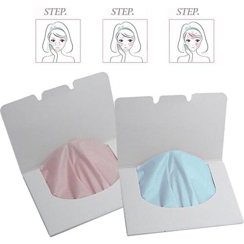 100 Sheets/pack Make Up Oil Control Oil-Absorbing Blotting Facial Film Blotting Paper Cleaning Face Beauty Makeup Tools