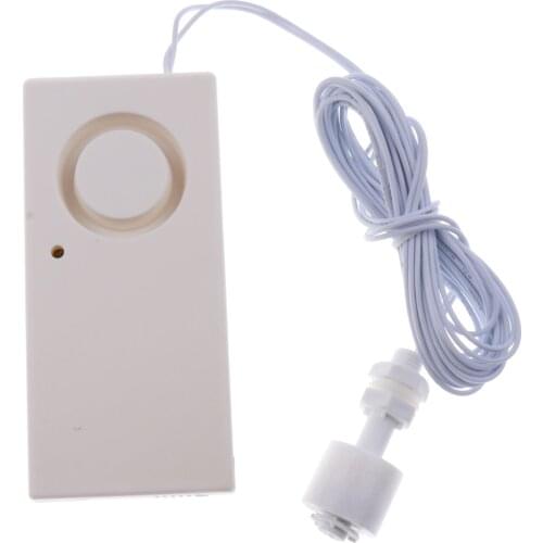 2-in-1 Water Alarm--Water Overflow Detector Alarm & Water Shortage Warning Alarm for Home Kitchen Bathroom