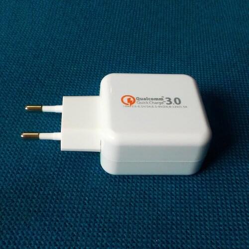 18W QC3.0 USB Turbo Wall Fast Travel Charger for Xiaomi Mi9 Mi8 Mi6 MIX3 MIX2S 5S Plus Note 2 Redmi Note 8 For iPhone XS MAX XR