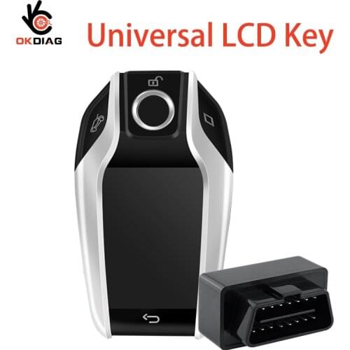 Modified Universal Boutique Smart Remote Car Key LCD For BMW For Benz For Audi For Hyundai For Toyota For Honda For KIA/Ford