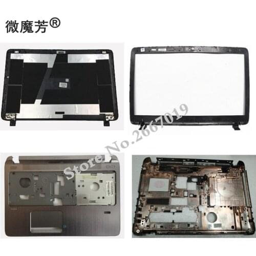 NEW Laptop LCD TOP Cover for HP 450 G2 455 G2 LCD Front bezel/Palmrest Upper/Bottom case cover 791689-001 AP15A000410
