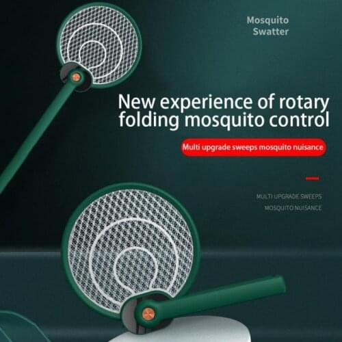NEW Intelligent Household 3In1 Mosquito Killer Lamp Electric Shock Mosquito Swatter USB Recharg Eable Bug Zapper Mosquito Trap