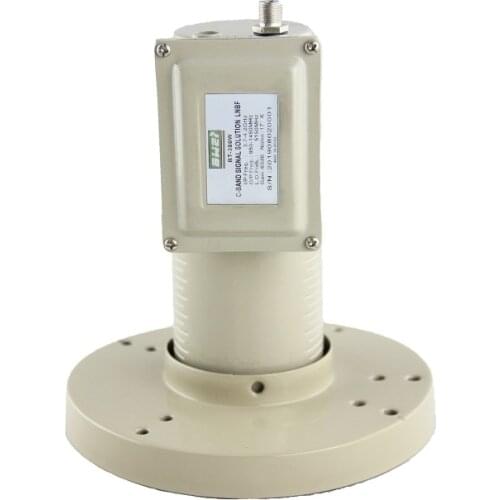 Universal Competitive Price FULL HD 1080P Super High Gain Dual Polarization C Band Lnbf Lnb use with C band dish antenna steel