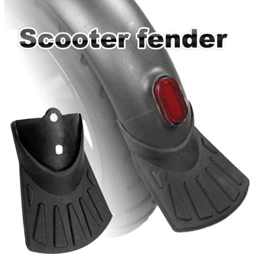 1 Pair Rear Mudguard-Fender Better Toughness Lightweight Rubber Support Premium Scooter-Fender Fishtail Flap for Xiaomi M365 Pro