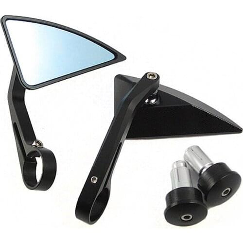 Handle Bar End Mirror For Aprilia MANA850GT Shiver 750 900 Motorcycle Rearview Billet CNC Triangle Side Rearview Mirror