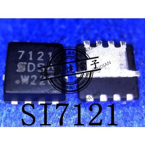 1Pieces New Original SI7121DN-T1-GE3 SI7121 7121 QFN8 In Stock Real Picture