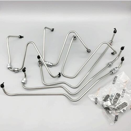 Excavator Parts PC120-6 PC200-6 6D102 Engine Komatsu High Pressure Oil Pipe