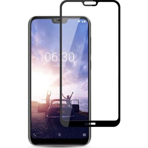 For Nokia 6.1 Plus 9H 2.5D full Cover Tempered Glass Screen Protector for Nokia X6 for Nokia 6.1 6 2018 Glass film