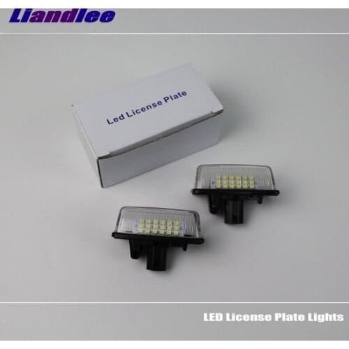 For Toyota Reiz 2005~2010 LED Car License Plate Light Number Frame Lamp High Quality