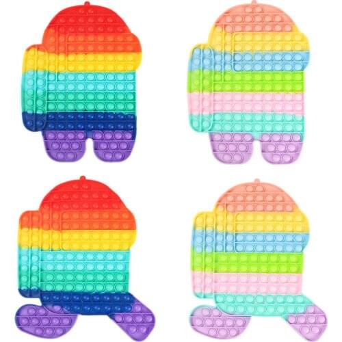 Fidget Squeeze Parent-child interaction Toys Adult 30CM Bubble Stress Relief Rodent Pioneer Kid Anti-Stress Desktop Dimple Toy