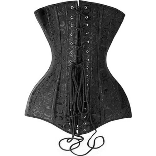 Corsets Corset 48 Cm Tall Package Hip Bone Waist Steel Belly In Closed Little Stomach Corset Postpartum Shape Court Garment