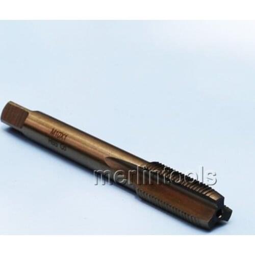 M10 x 1.0 1.25 1.5 HSS Cobalt Right hand Thread Tap for Stainless Steel