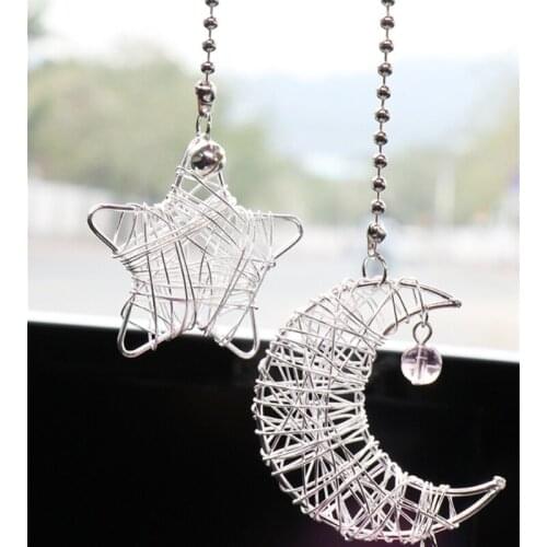 Mini Dream Catcher Car Pendant Wind Chimes Feather Decoration Home Decor & Wall Hanging Adornment Handmade Dreamcatcher Gifts