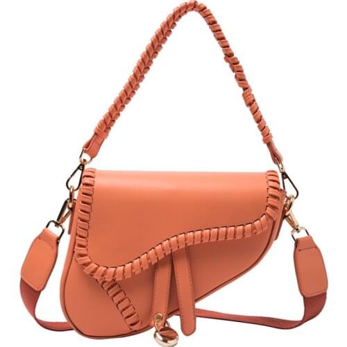 Fashion messenger Bags fro Women Bag Western Style Sling Handbag for Female Envelope Saddle Bag Cute Shoulder Crossbody Bags