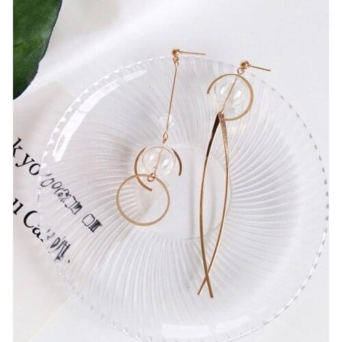 Euramerican Style Fashion Temperament Long Tassels Geometry Earrings Women Fine Jewelry Gifts Stud Earrings Sell Like Hot Cakes