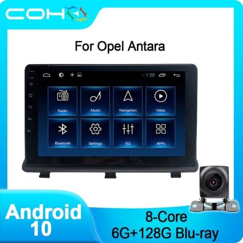 COHO For Opel Antara Bluetooth Multimedia Player Car Navigation Radio Android 10.0 8-Core 6+128G