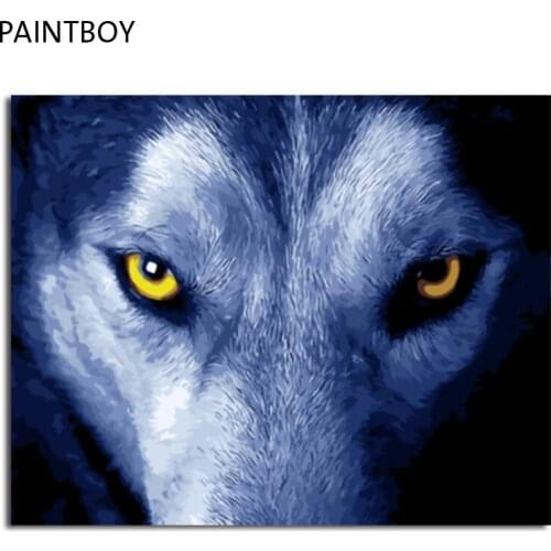PAINTBOY Picture Modern Framed Pictures Painting By Numbers DIY Oil Painting On Canvas Home Decor Of Animal