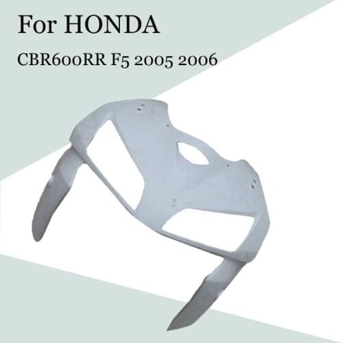 For HONDA CBR600RR F5 2005 2006 Motorcycle Head Fairing Nose Front Upper ABS Injection Fairings CBR 600 RR F5 05-06 Accessories