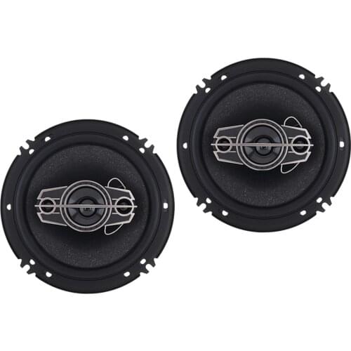 Pair Of 6.5 Inch 4 Way Car Coaxial Speaker Music Loudspeaker Easy Install