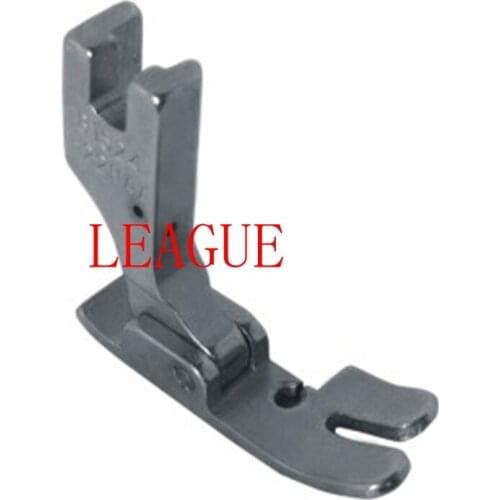 Industrial sewing machine parts knife nicked flat car presser foot 1 / 4 3 / 8 3 / 16 5 / 16 1 / 8. Steel clamp B1524-522-NAA