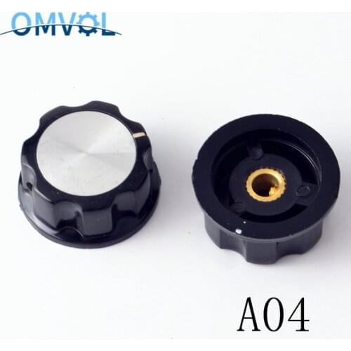 2pcs Knob A04 For Standard Pots Diameter 6mm
