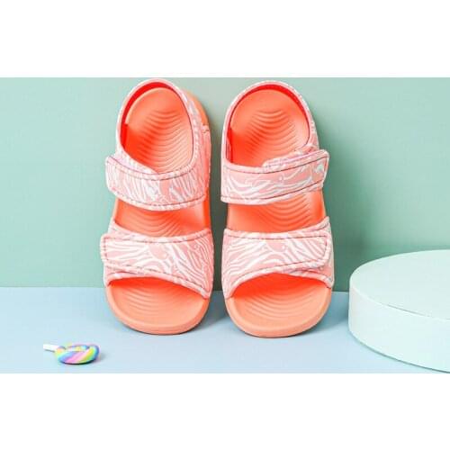 Childrens Sandals Boys Beach Soft Bottom Sandals Girls Candy Color Cute Comfortable Shoes Kids Non-slip Wear-resistant Shoes