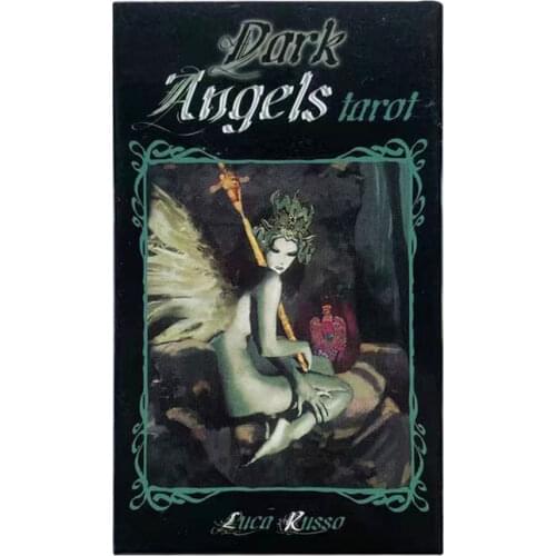 Dark Angels Tarot Divination Fate Oracle Cards Tarot Deck Board Games English Gift Party Playing Card Game