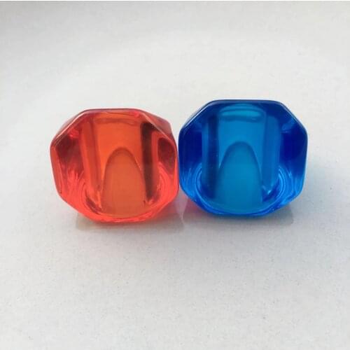 UJBOX Large Resin Acrylic Rings For Women Red Blue Wedding Bands Party Holiday Jewelry Wholesale Bulk