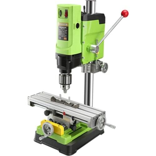 Mini Strong Precision Bench Drill Miniature High Speed 16mm Home Small Bench Drill Drill Iron Angle Steel Woodworking Hinge Tool