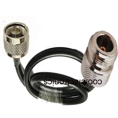 1m 3m 5m 10m 20m LMR400 N male to N Female Crimp Connector RF Coax Pigtail Antenna Cable LMR-400 Ham Radio