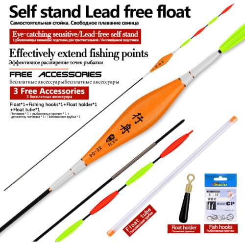 1 Piece Lead Free Fishing Floats Fresh Water Nano Buoy Long Leg Bobber Sensitive Stable Flotador Carp Fishing Tackle Accessories