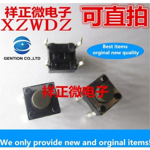 50pcs 100% orginal 6x6x5MM imported from Japan push button micro switch 4 foot vertical in-line induction cooker light touch