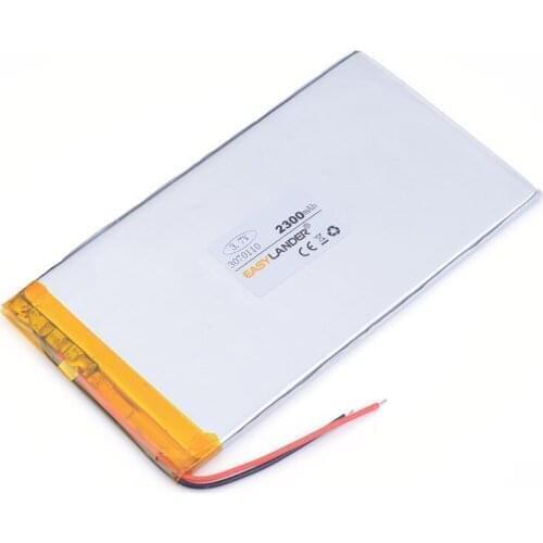 The tablet battery 3.7V 2300mAH 3070110 Polymer lithium ion / Li-ion battery for tablet pc battery E-book tablet pc power bank