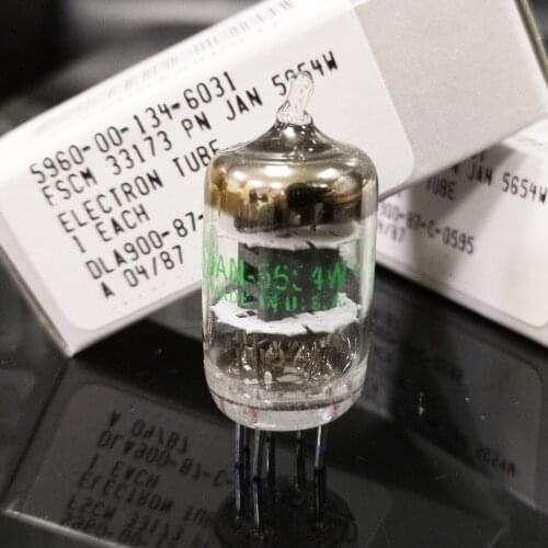 Chida Audio Vacuum Tubes 5654W (2pcs) 7-Pin Upgrade Replacement for 6AK5 6J1 6J1P EF95 Pairing Tubes For Amplifier Audio