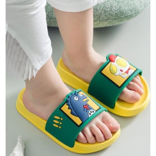 ChildrenS Slippers Summer 2021 Cute Cartoon New Version Fight Monster Boys And Girls Sandals And Slippers Summer