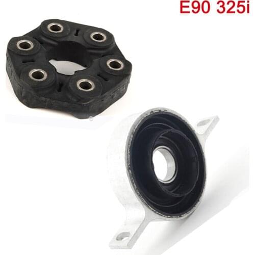 FOR BMW 3 serices E90 325i 26127526631 26117511454 Driveshaft Center Support Bearing Flex Joint Disc Kit