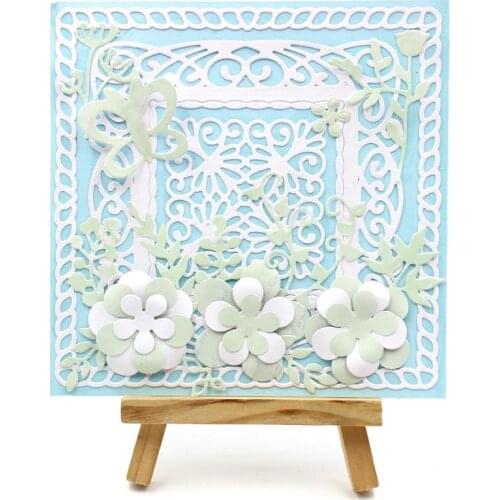 KSCRAFT Frame Metal Cutting Dies Stencils for DIY Scrapbooking/photo album Decorative Embossing DIY Paper Cards