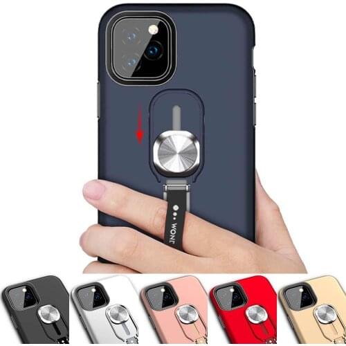 Magnetic Stand Silicone Finger Ring Case For iPhone 11 12 Pro XS Max Shockproof Back Case For iPhone 11 XR XS X 6 8 7 Plus 12