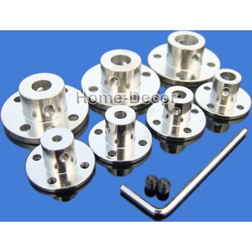 1pc Metal flange joint Boat Metal Cardan Joint Gimbal Couplings Universal Joint Connector multi-spec with free screw and Wrench