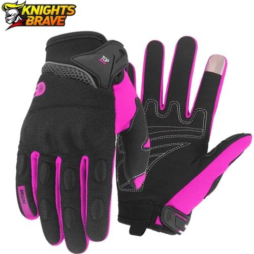 Touch Screen Motorcycle Gloves Off-Road Motorbike Riding Full Finger Guantes Summer Men Breathable Sports Cycling Gloves