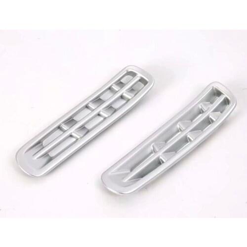 For Ford Focus 3 Sedan 2019 2020 ABS Carbon Fiber Front Air Conditioning Cover Trim AC Outlet Vent Frame Car Styling Accessories