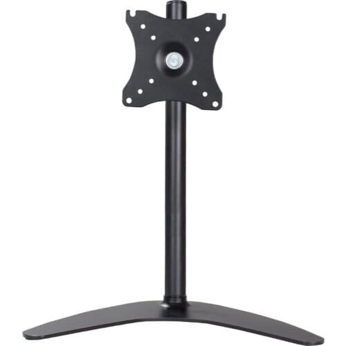 HILLPORT 14"-27" Height Adjustable Load 8kg Metal Base Pc Monitor Desktop Stand Single Screen Mount Holder Bracket Arm VESA DZ22