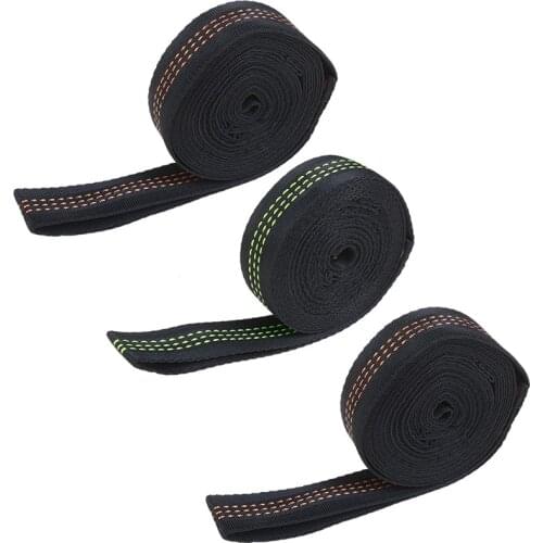 Nylon Webbing Hammock Strap High Load-Bearing Durable Camping Portable Sling Climbing Rope Outdoor Tree Hanging