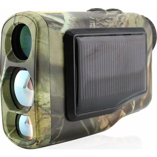 New Arrival ! Solar Laser Rangefinder 600M Waterproof Laser Distance Meter Speed Measurement with Flagpole Lock Monoculars