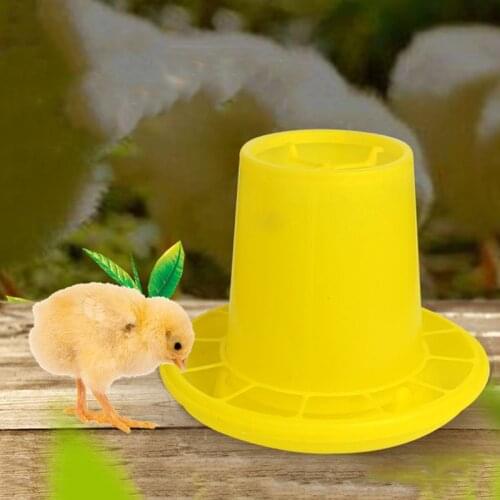 Outdoor Bird Feeder Drinker Plastic Seed Water Automatic Dispenser Feeding for Bird Chicken Duck Poultry Growing Supplies C42