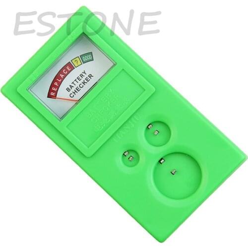 New High quality Plastic 1.5v 3v Power Watch Cell Button Battery Checker Tester Tool Power NEW