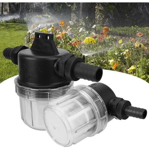 50 Mesh 20mm 25mm Garden Watering Filter Aquaculture Water Pipe Filter Plastic Impurity Prefilter Ultrafine