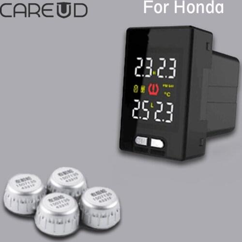 TPMS Car Tire Pressure Monitoring System diagnostic-tool 4PCS Standard Sensors External For Honda