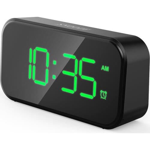 LED Digital Alarm Clock Watch Electronic Clocks Desktop USB/AAA Powered Brightness Adjustable Snooze Function Table Desk Clock