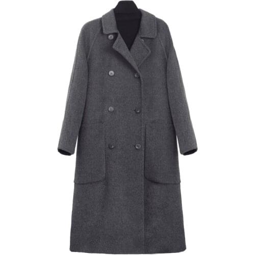 Женские серые пальто Wangxiangqian China At AliExpress